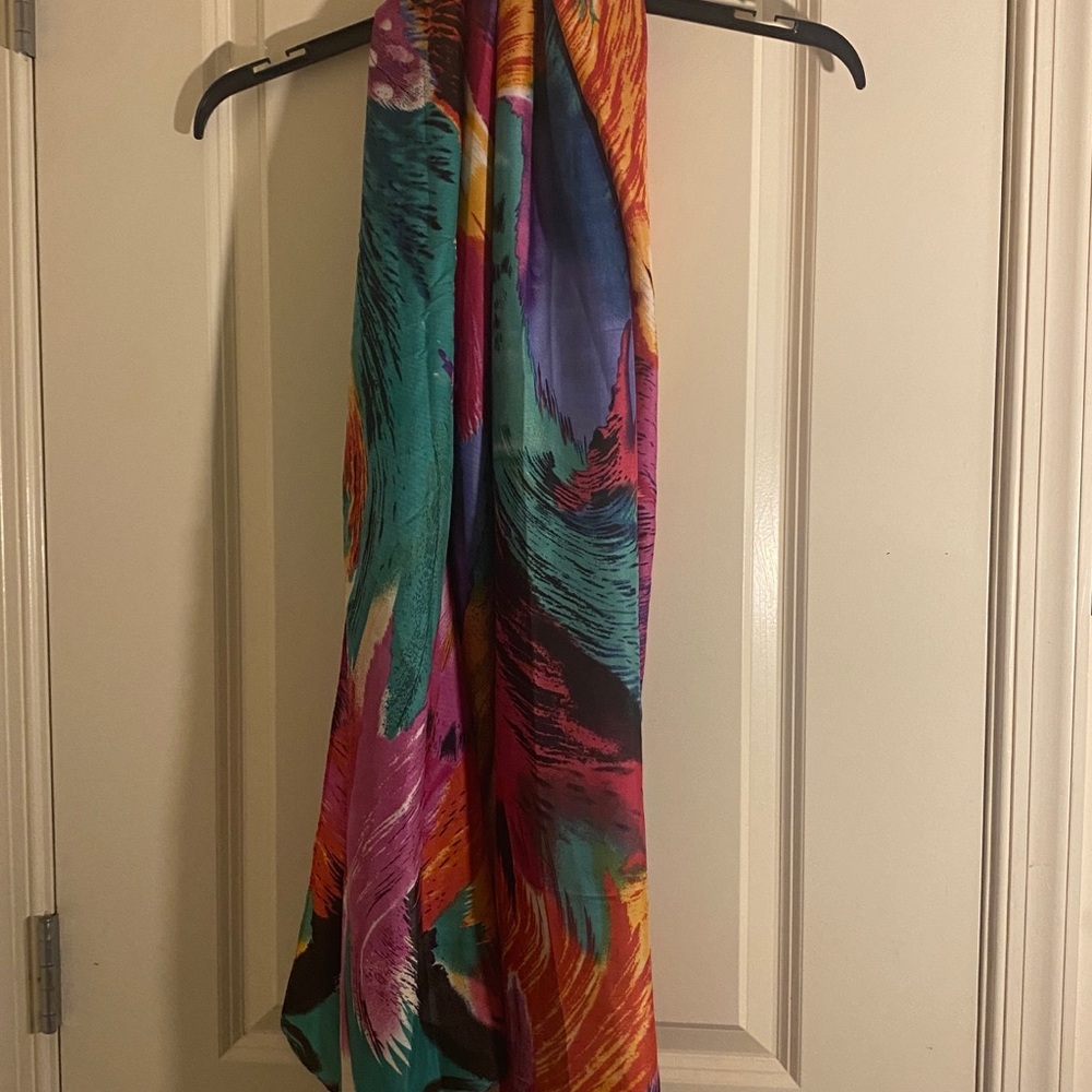 Colorful Abstract Scarf